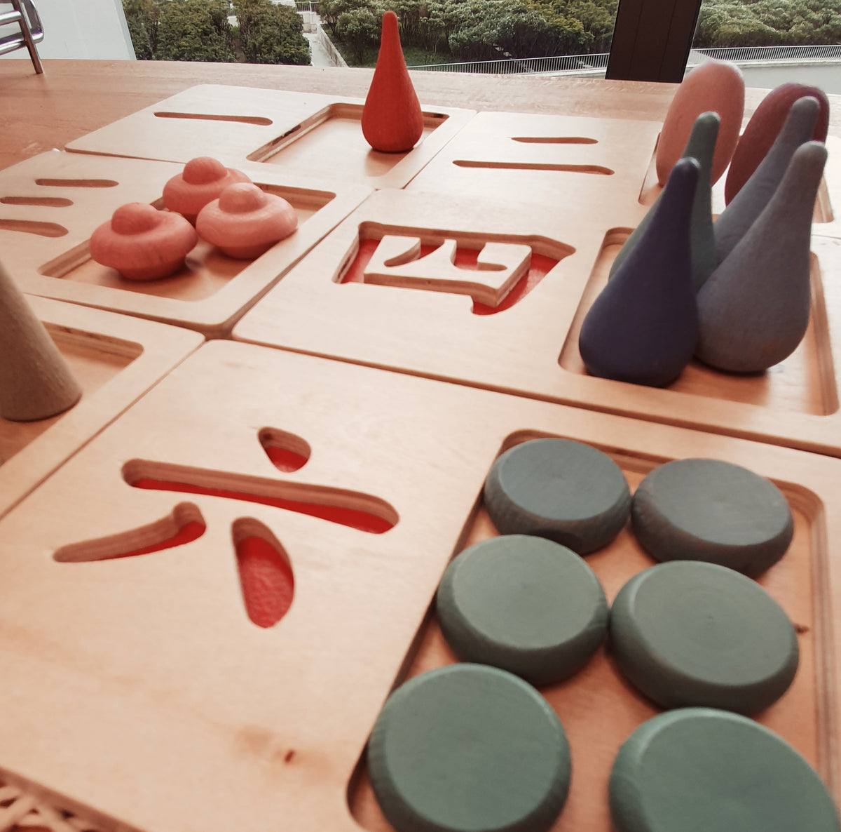 Counting and Writing Tray in Chinese 1-10