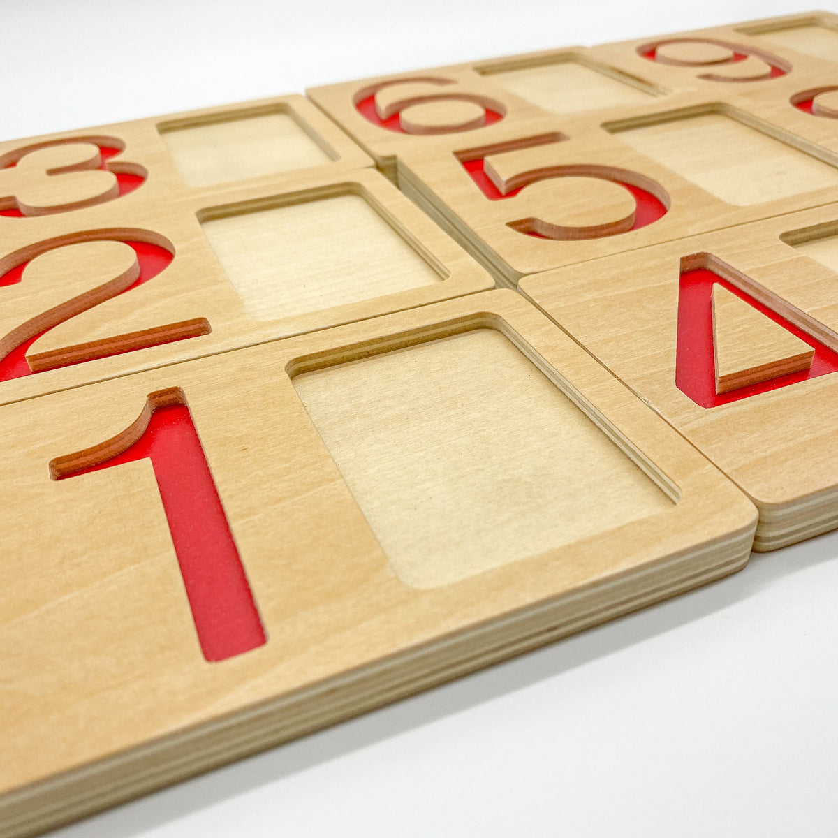 Counting and Writing Tray in English 1-9 (In-Stock)